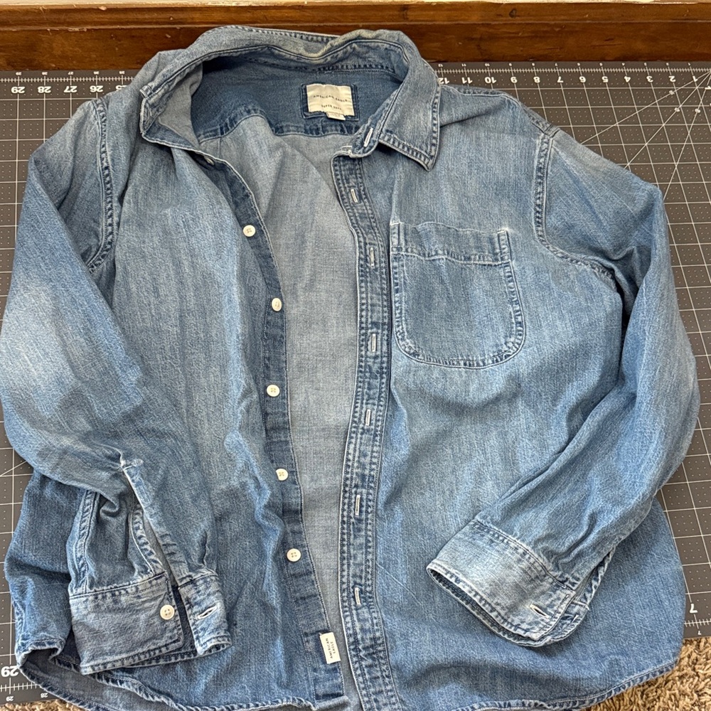 Men's Casual Denim Shirt
